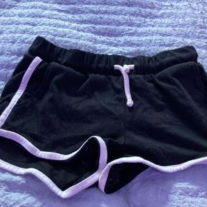 Cute black shorts for girls size medium 8.